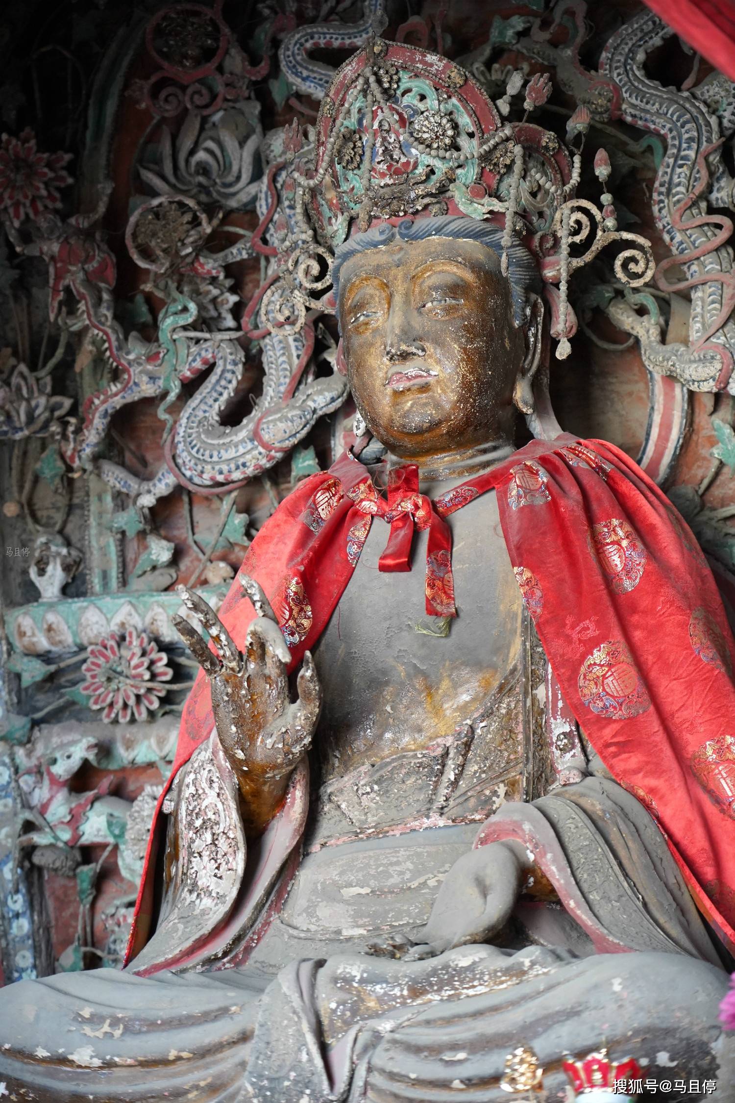 山西破旧的村中小庙却藏有10尊宋代的造像几乎看不到游客