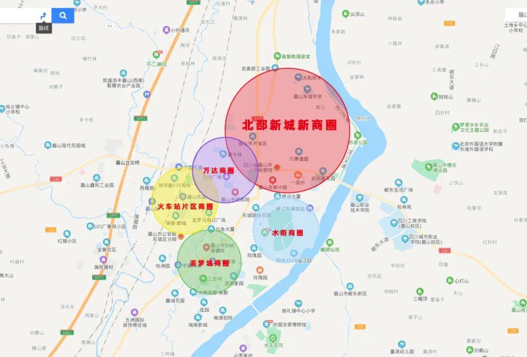 眉山北部新城2021图片