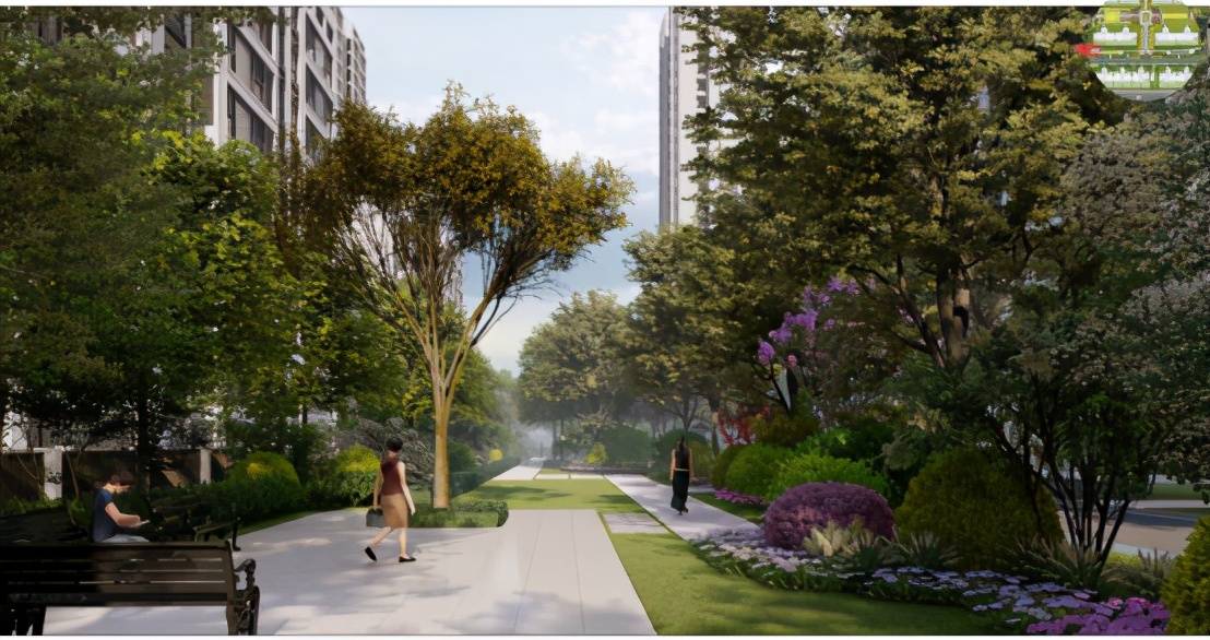 新城逸隽八大逸趣自然组团 | 浓荫静谧全龄乐享_景观