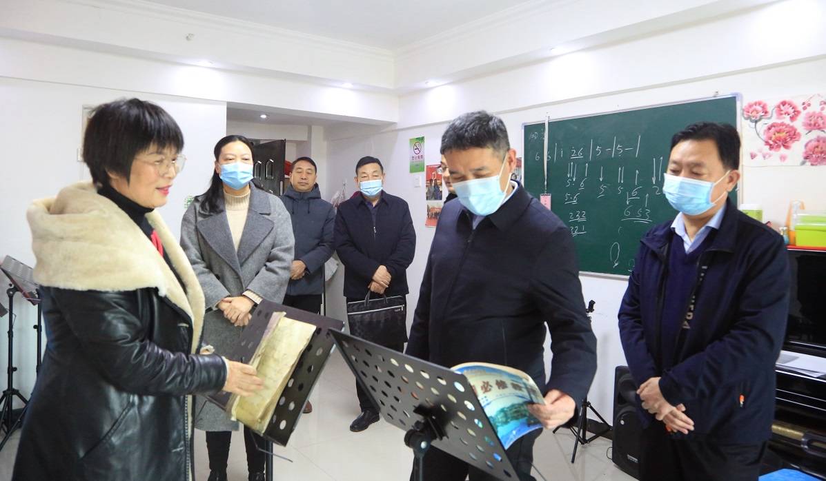 驻马店市驿城区委常委,宣传部长张德武调研文化工作