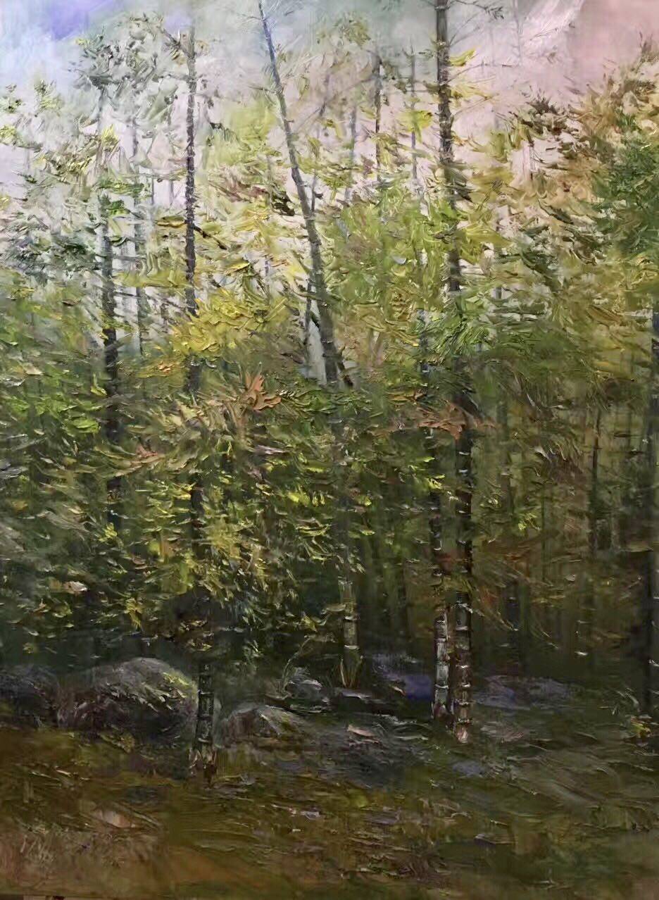 著名画家李松油画作品欣赏