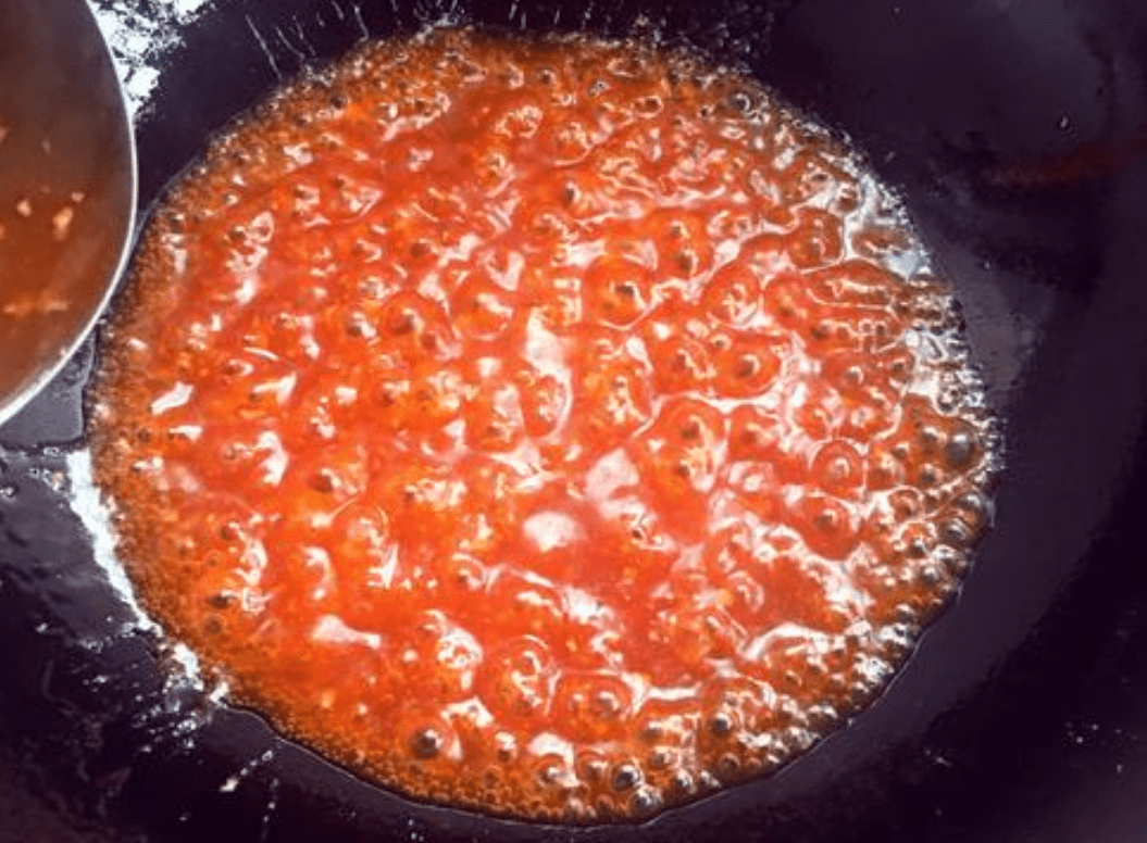 番茄糖醋汁,黄金比例54321,记住顺序和比例,糖醋菜不失误