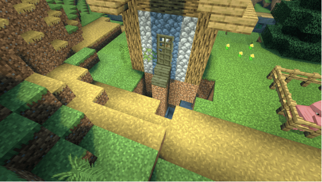 我的世界 村庄大改造不限预算修路架桥6米高墙防御效果显著 村民