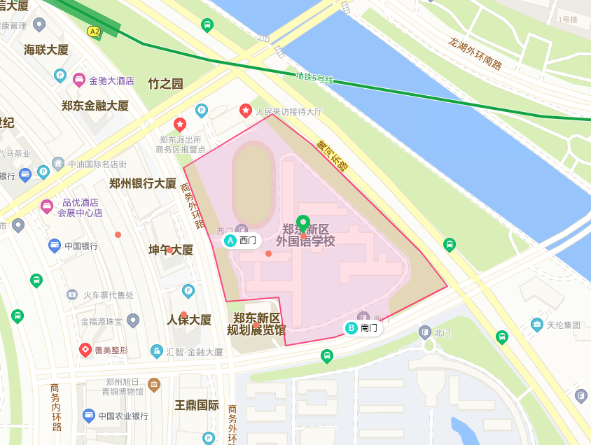 郑东新区小学规划图图片