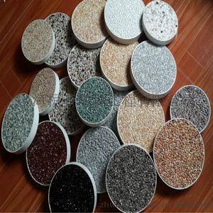 彩色胶粘石原材料构成有哪些