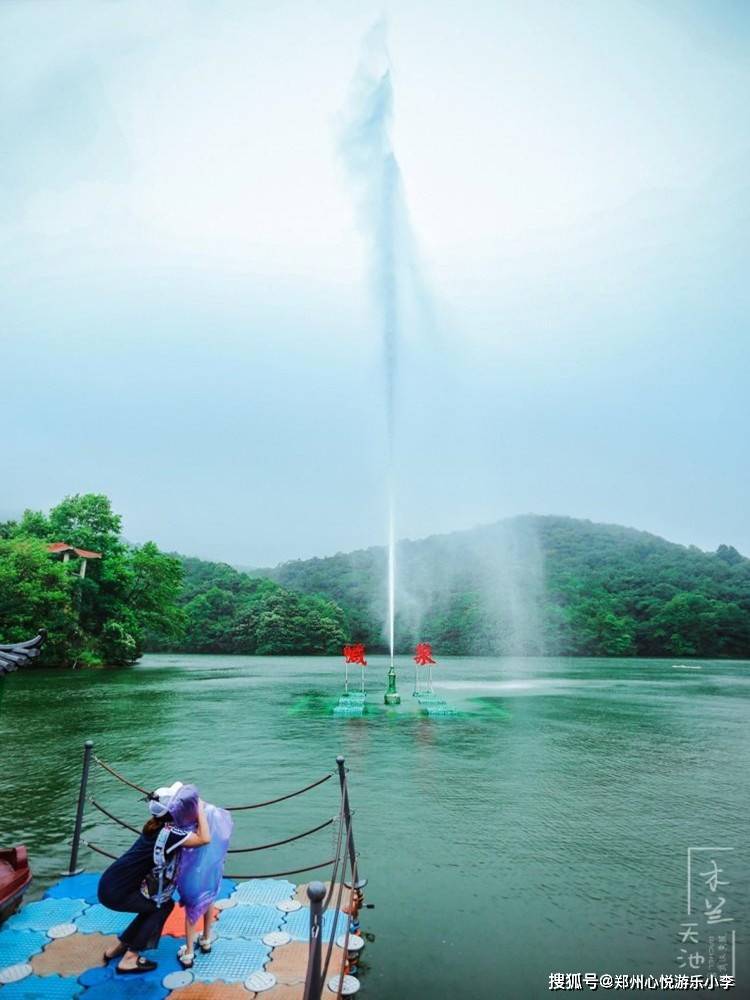 新型呐喊声控喷泉游览景区20米网红喊泉招揽人气