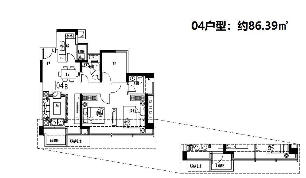 龙华【珑门名苑】售楼部最新价格竟然这么优惠,详情图文解析_户型