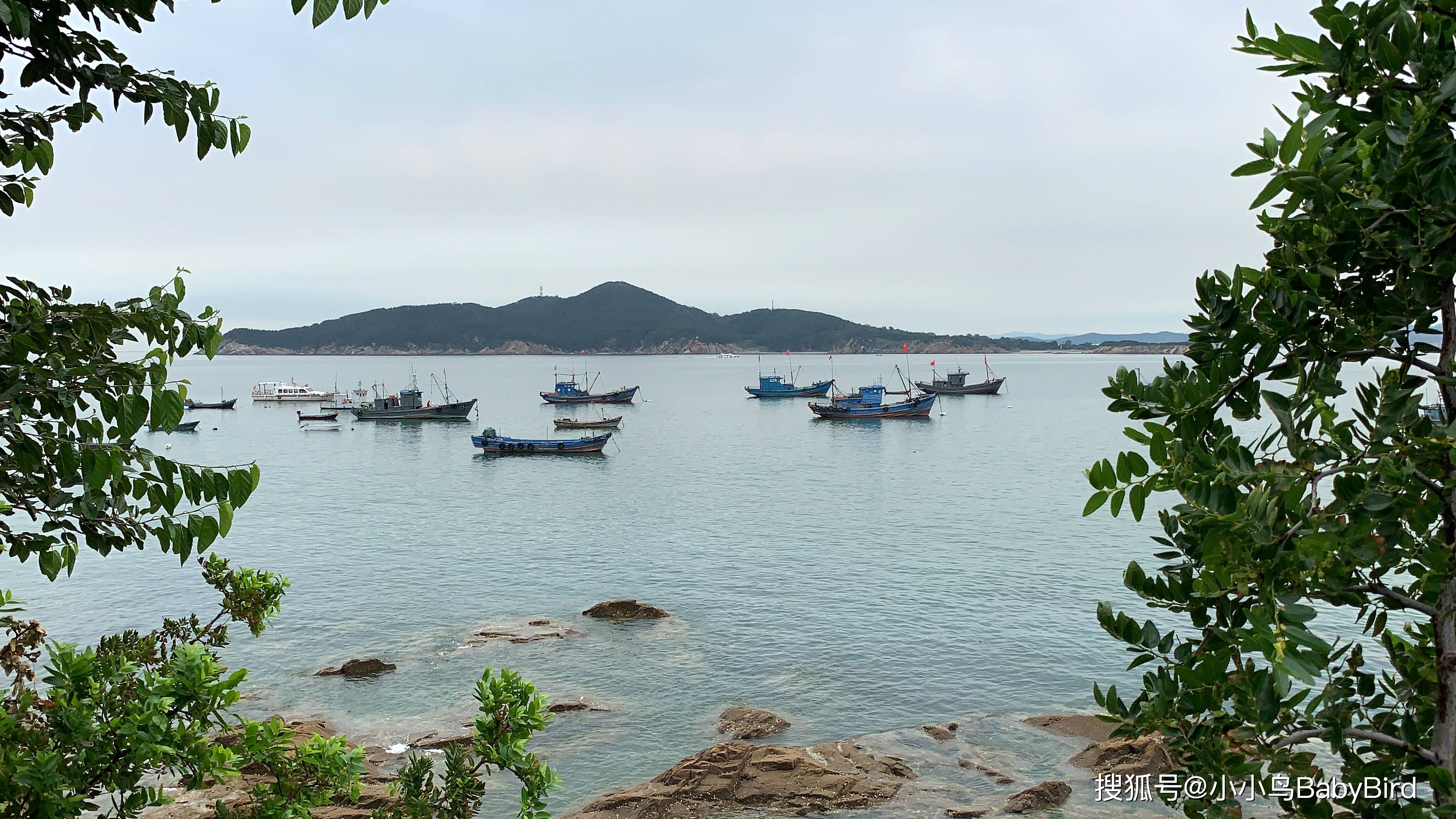从8个不同位置看中国威海刘公岛