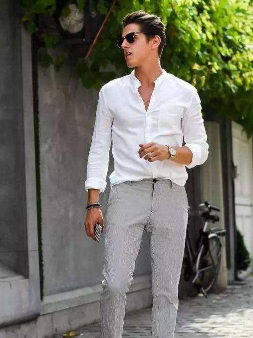 衬衫袖子3种不同的卷法