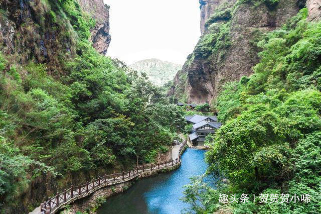 浙江最神秘的深山景区，风景超美，小龙女所跳的断肠崖就在这里！