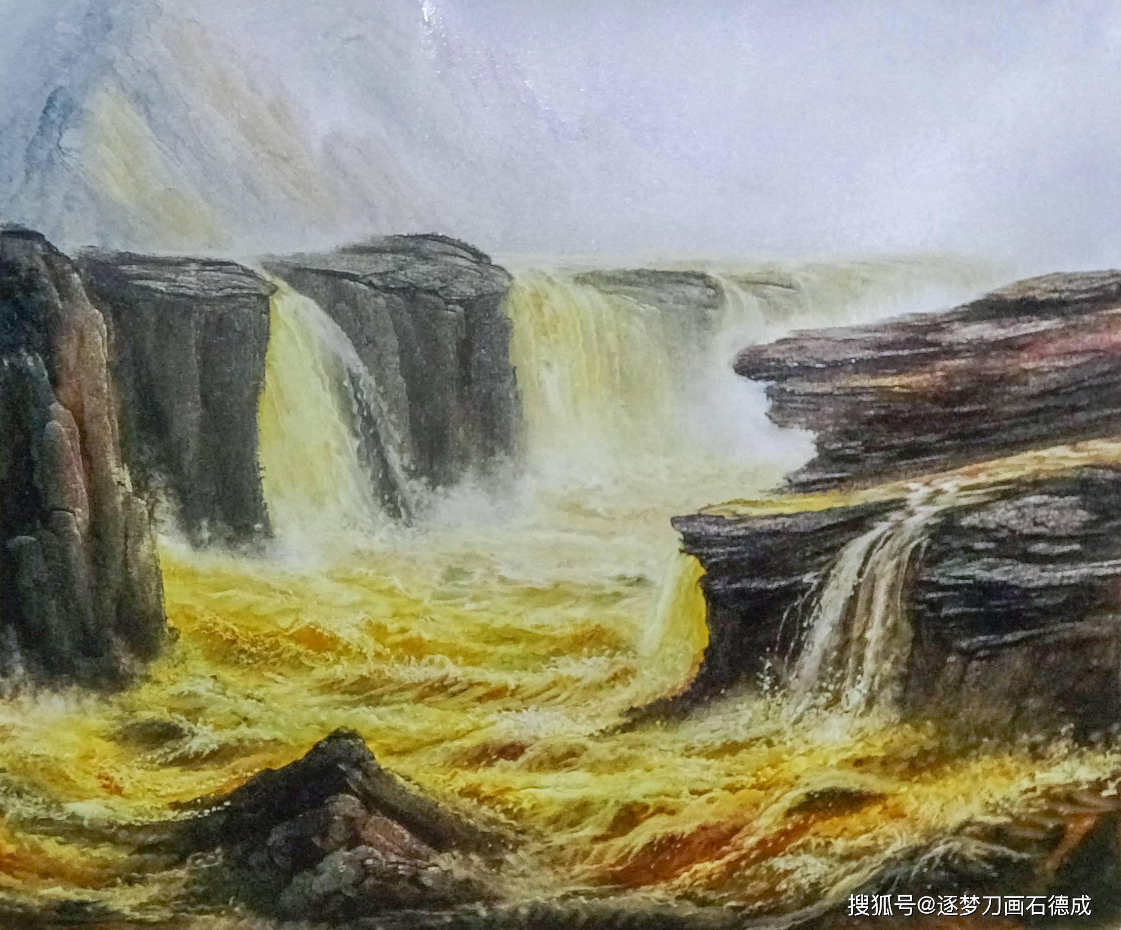 十幅适合全面练习的山水刀画稿