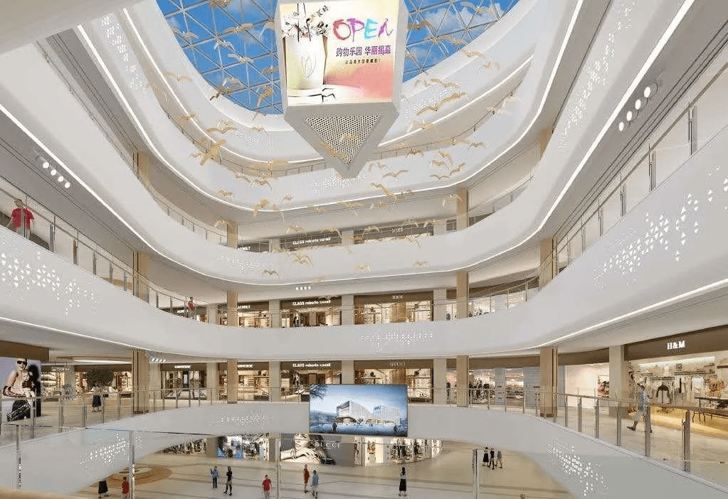 南京江北首个花园式商业综合体白马生活广场正式开业