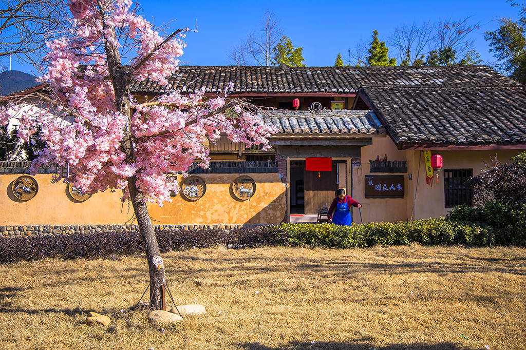 客家擂茶，雅溪围屋，全南这座千年古村，新年红红火火你来过吗？