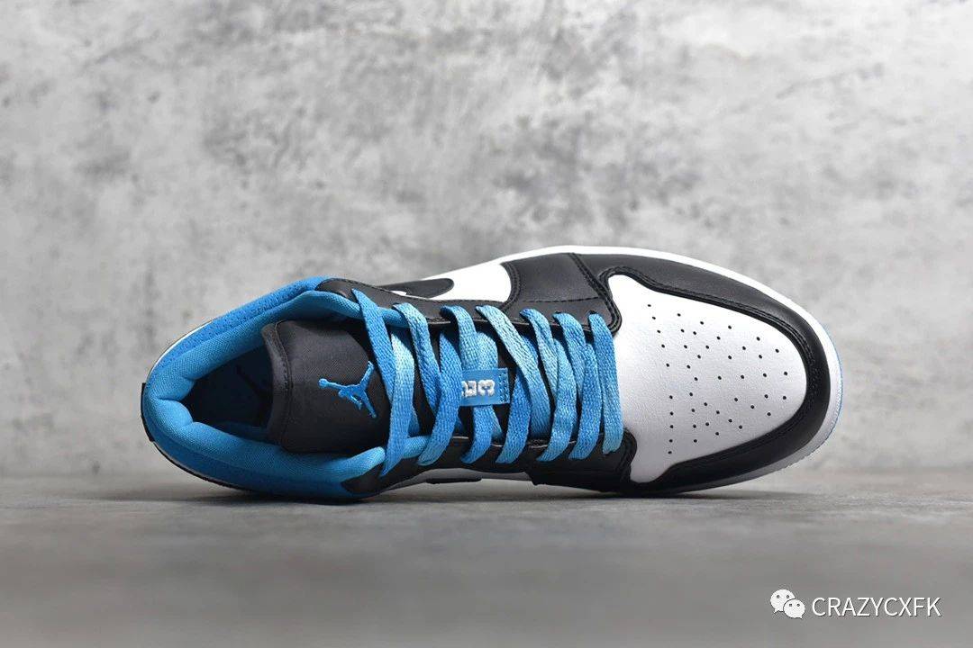 乔丹aj1低帮激光蓝 air jordan 1 low laser blue_手机搜狐网