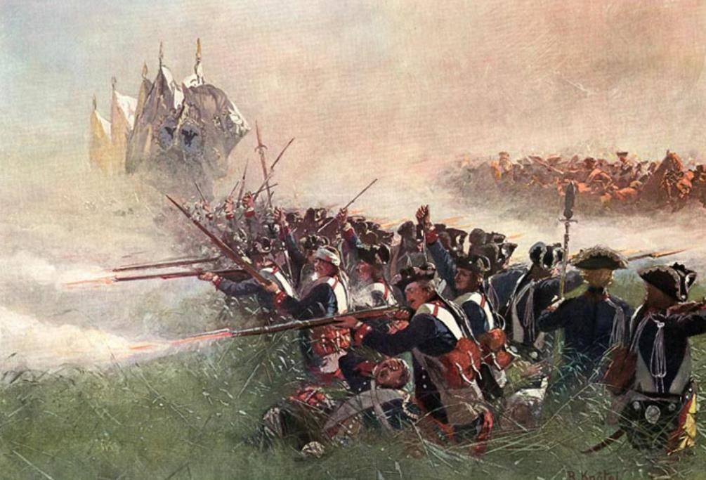 一天之内损失43.7,腓特烈大帝的普鲁士军队惨败于奥地利_布拉格战役