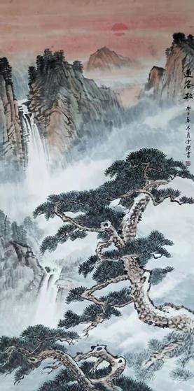 山水情缘——走进画家宋杰的水墨世界_作品