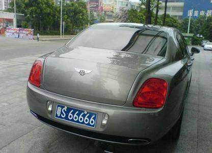 在喜来登酒店消费时见过最霸气的车牌