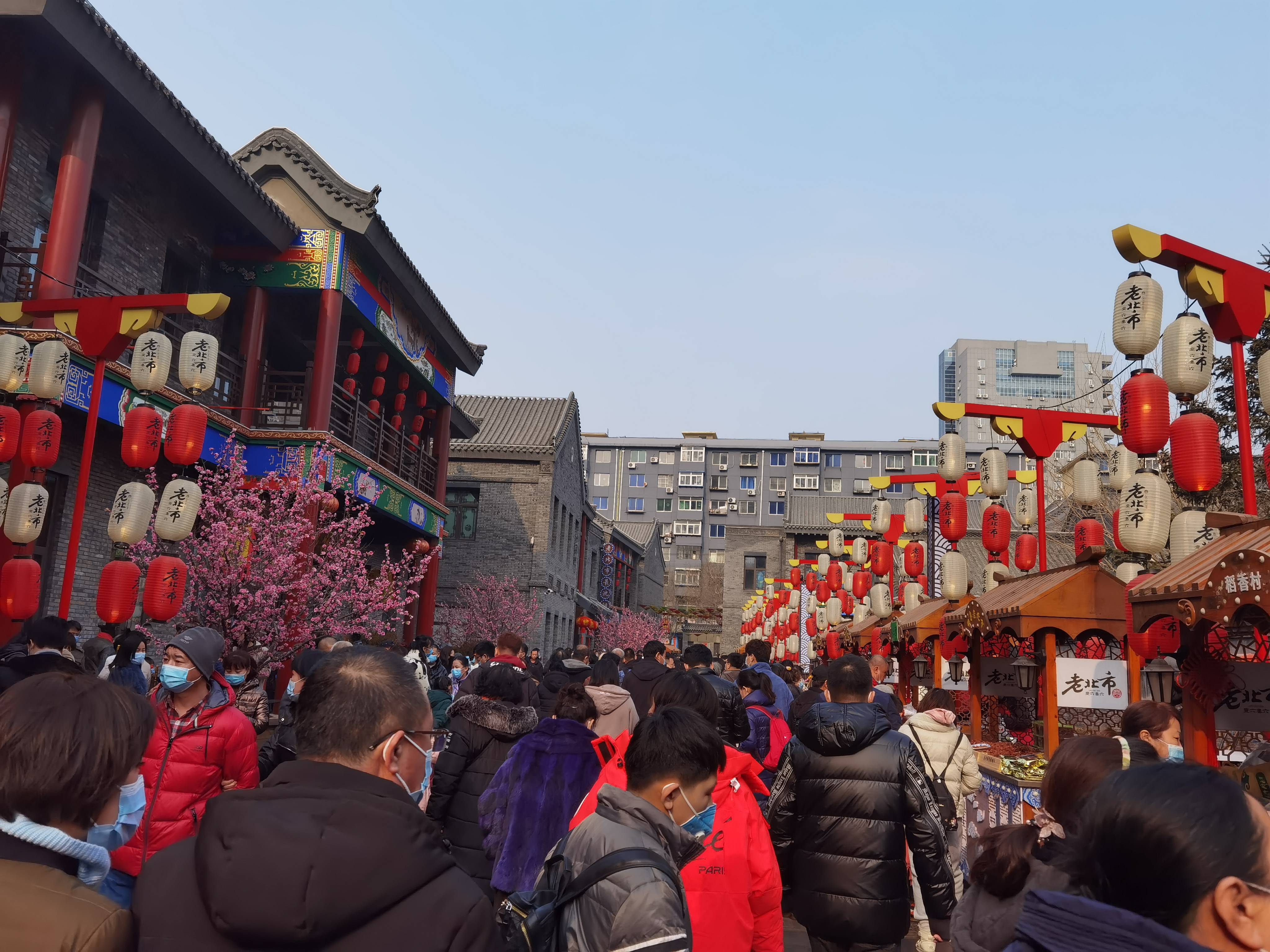 逛沈阳皇寺庙会，看传统文化，过节的气氛浓厚，冰雕都为之融化了