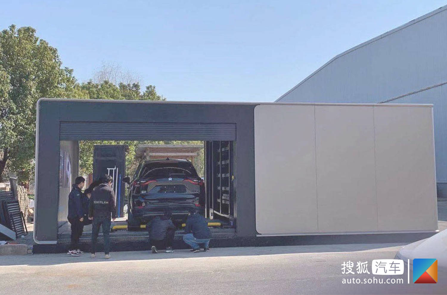 无举升换电蔚来第二代换电站四月部署 测试