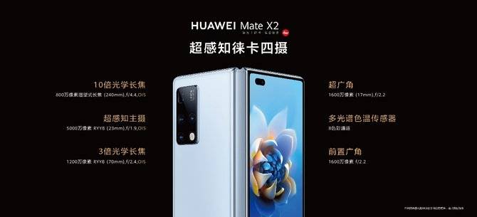 屏幕|售价17999元起，新一代折叠旗舰华为Mate X2发布