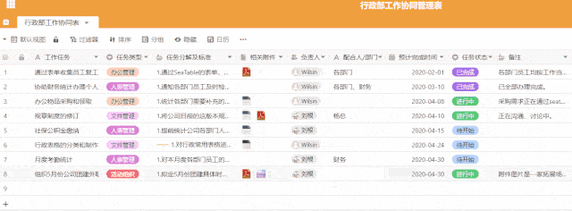 SeaTable|SeaTable:记录和管理工作计划,这款软件简单实用又强大!