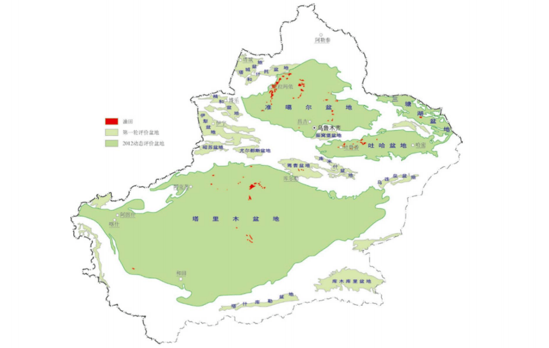 吐鲁番盆地位置图片
