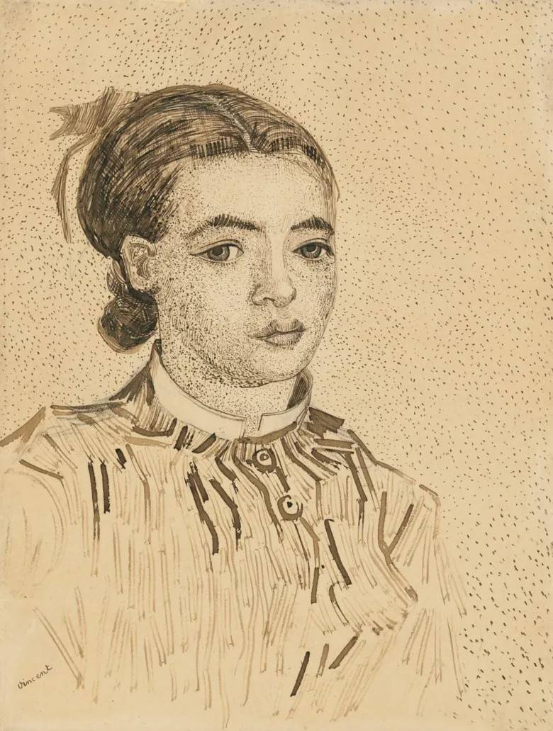 梵高这幅神秘女子肖像藏着哪些不为人知的往事