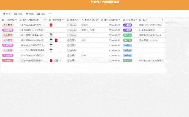 SeaTable|SeaTable:记录和管理工作计划,这款软件简单实用又强大!