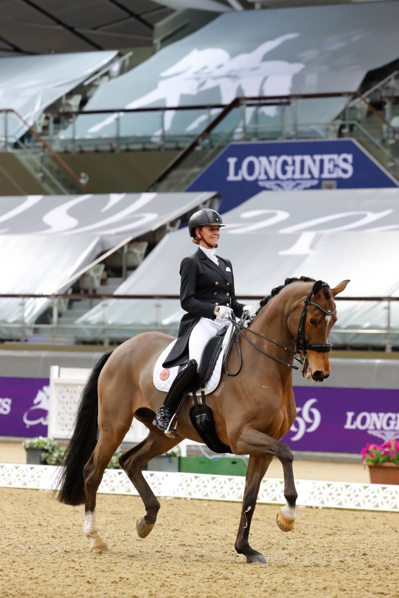 组图2021多哈国际马术节五星级盛装舞步精彩瞬间