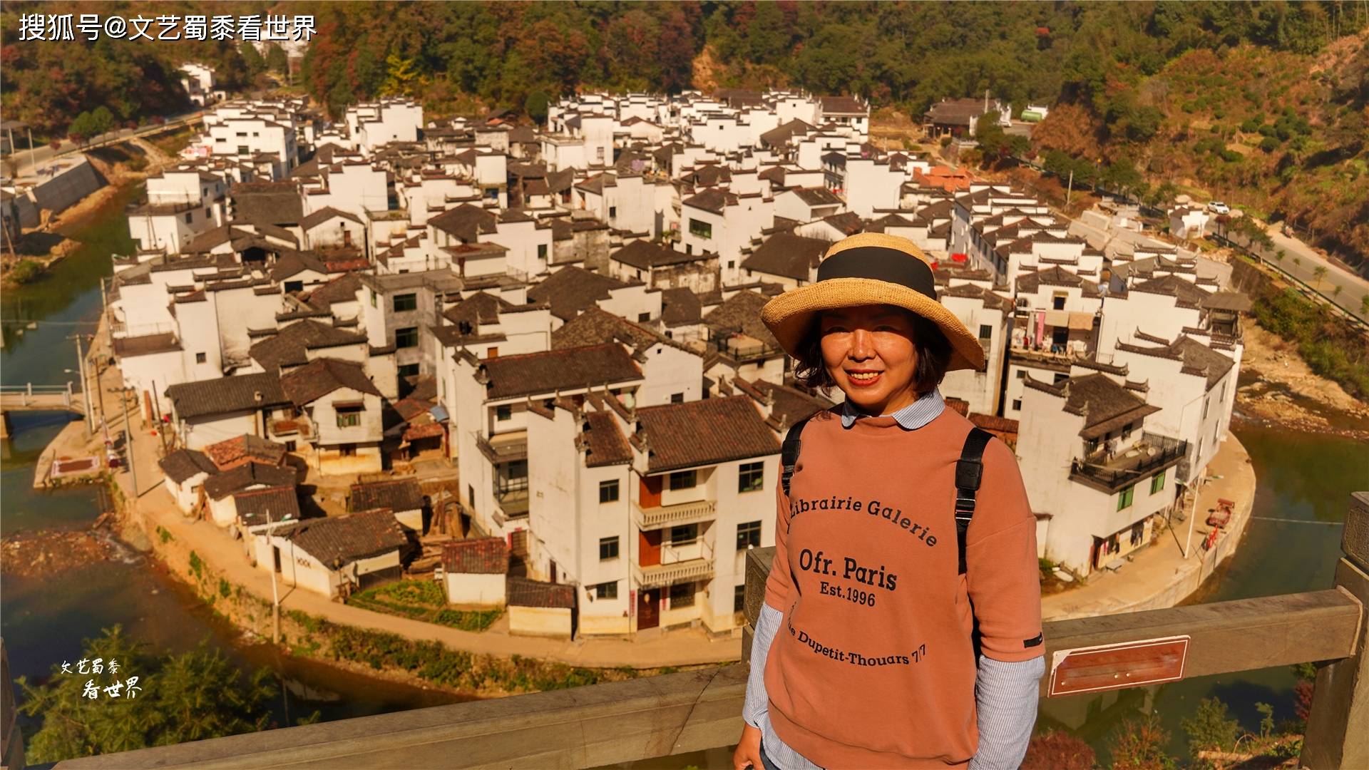 江西婺源这个古村真特别 花元登高俯瞰 才能发现它的真面目 旅景网