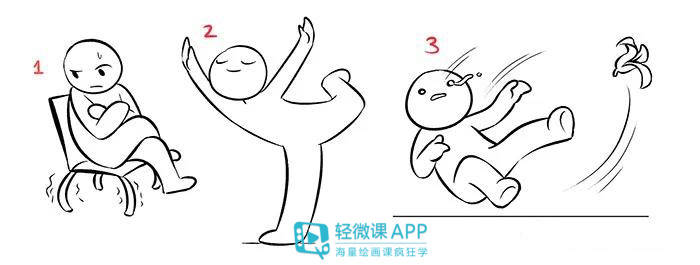 原创如何画人物姿势生动的人物姿势画法