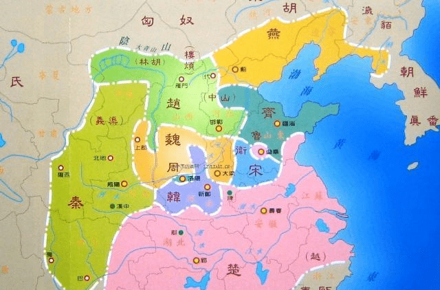 战国人口_战国地图