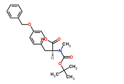 1,产品物理参数:常用名 boc-n-甲基-o 苄基-l-酪氨酸 英文名 boc-n