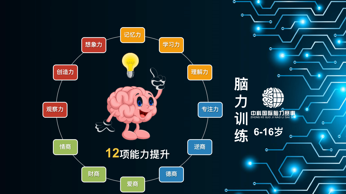 中科国际脑力赛事课程体系