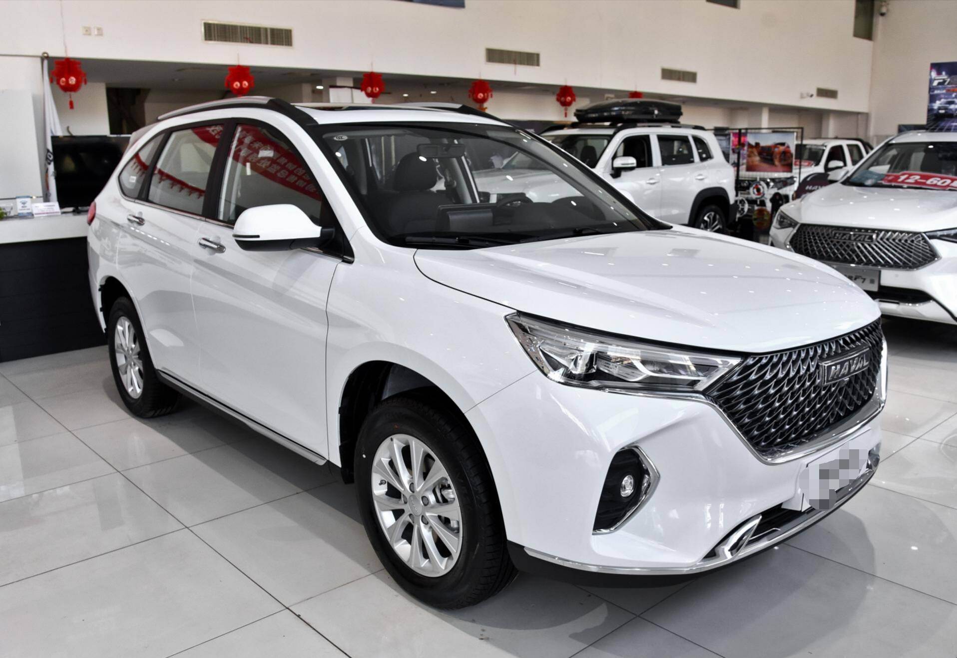 长城版国民suv落地7万15t大空间全新哈弗m6实拍