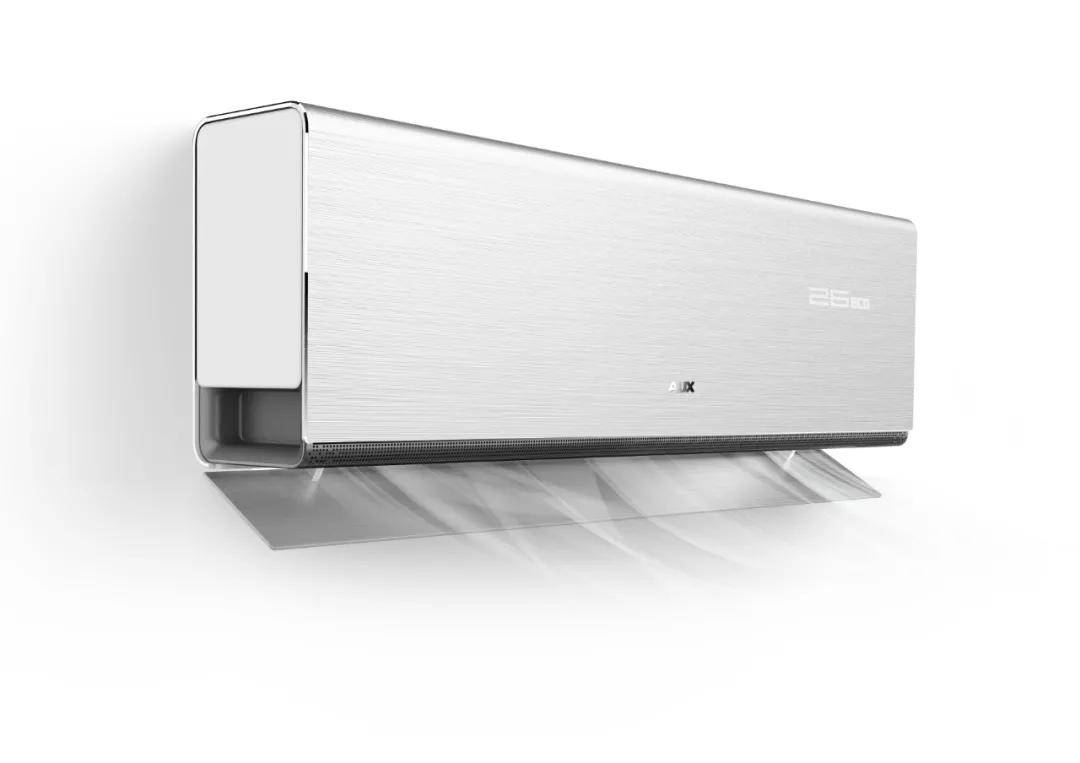 这是一款可实现传统和柔风这两种出风模式的健康风空调.