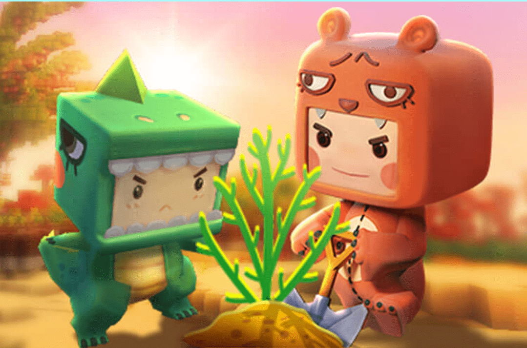 这期迷你世界采用敦煌的历史文化来创作自己的游戏公益活动主题,在