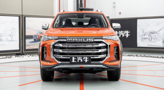 定位高端皮卡兼顾越野和燃油性霸气上汽牛正式发布