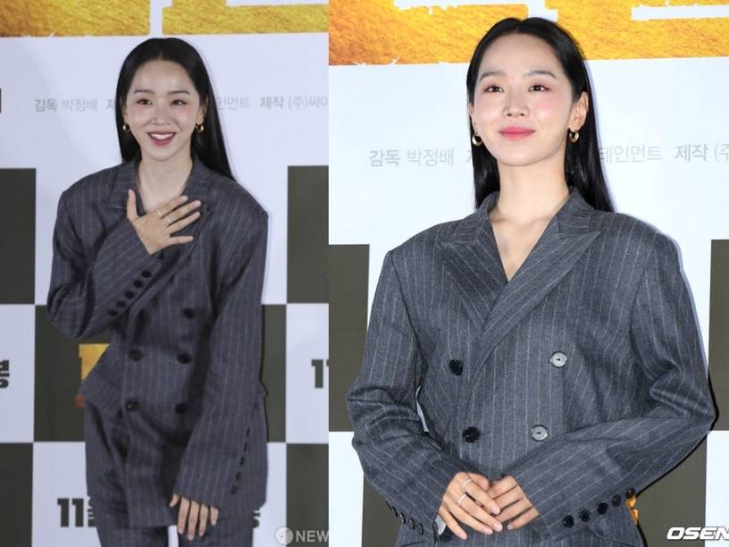 9位女星西装外套穿搭范本 申惠善穿出好比例 赵露思 杨紫穿法遮肉 显长腿 图片