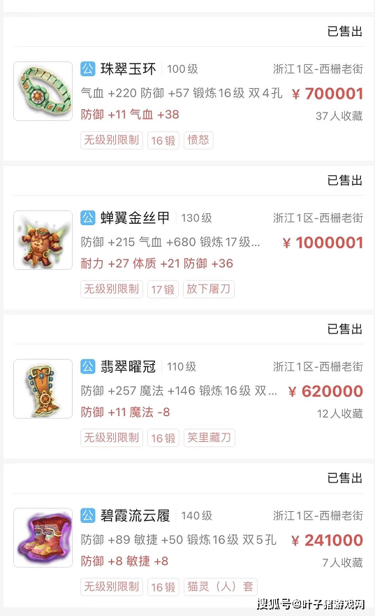 级别|梦幻西游：王谢出售神威装备 单单无级别放下鞋子就卖了201万