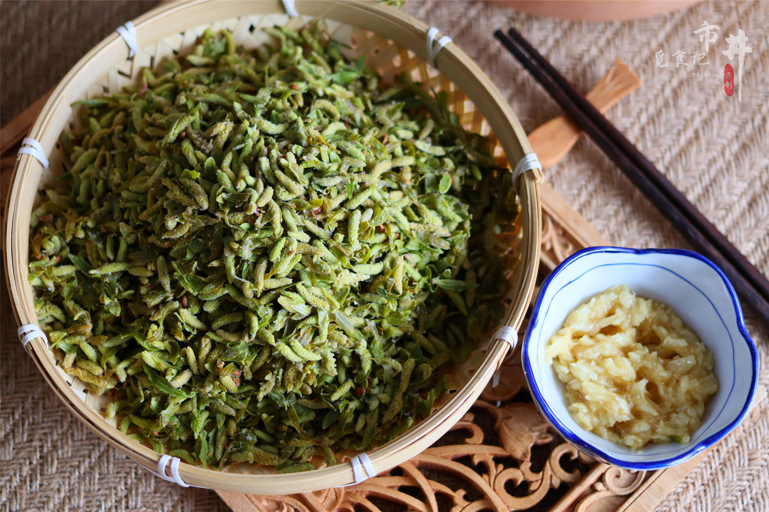 原创春天柳芽是个宝路边摘一筐春季吃几次很多人不知有啥用