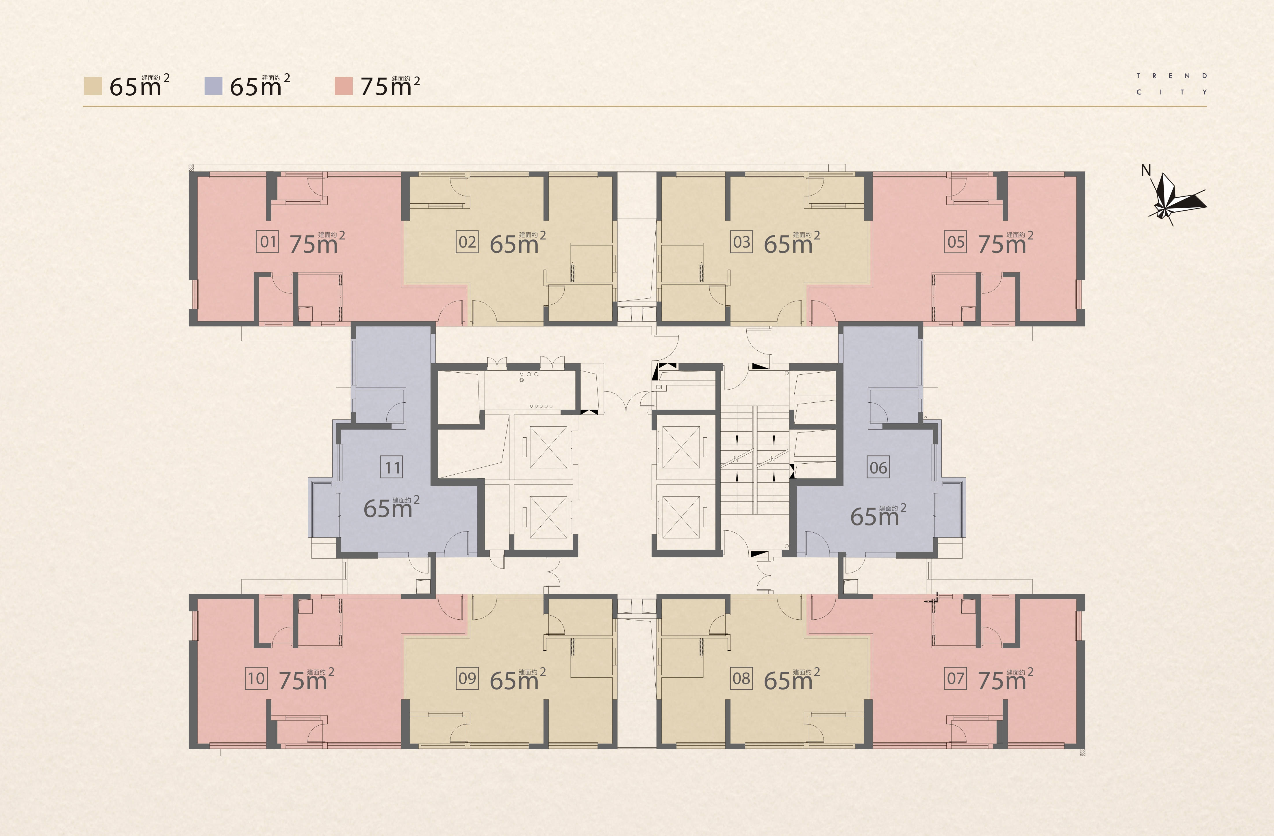 2020深圳宏发天汇城公寓有那些户型