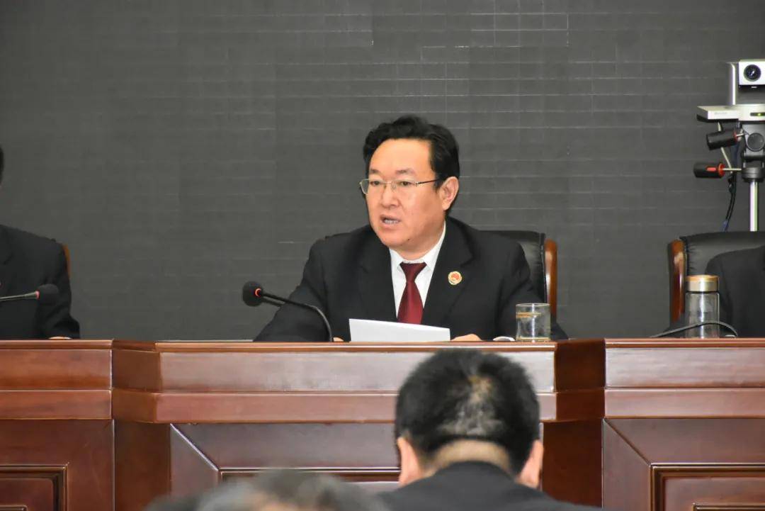 会上,党组副书记,副检察长王洪岩宣读了《平乡县人民检察院党史学习