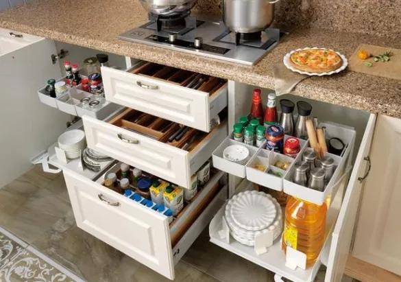 厨房收纳整理技巧4个原则轻松搞定家庭重灾区