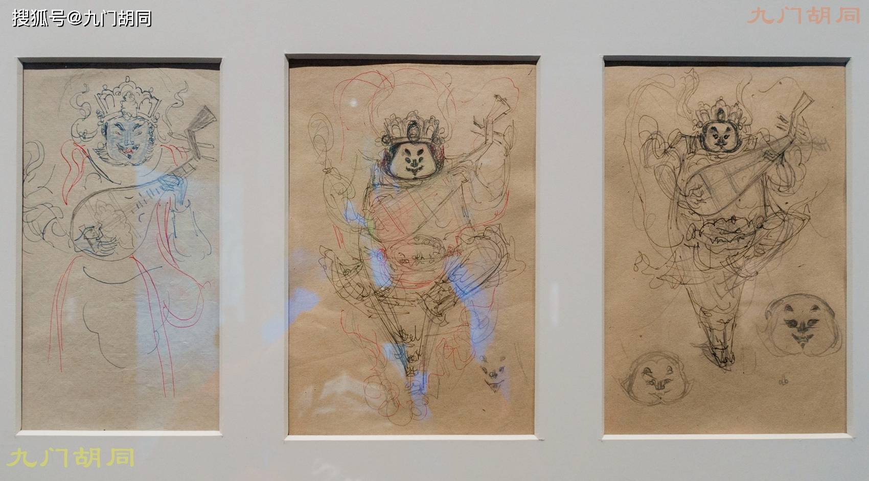 张光宇先生的其他一些画作,很多都是解放前的作品.