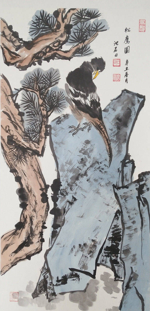 吴门画派掌门人沈坤沈石田花鸟精品展