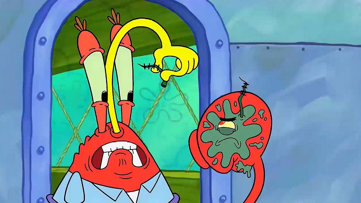 海绵宝宝 拟人化 蟹老板变富豪青年 痞老板是科技少年