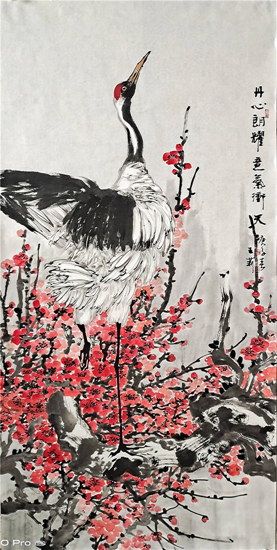 画家王莉从传统走来用笔墨抒写大爱