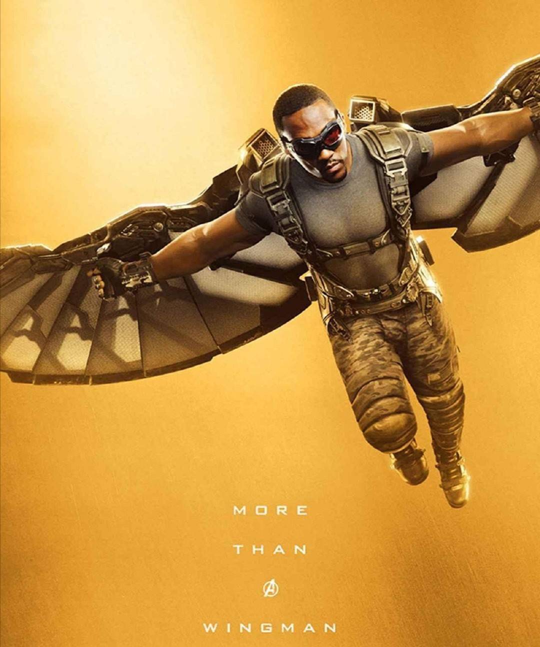 原创漫威猎鹰与冬兵倒计时4天巴基跳飞机摔惨两人被嘲像杨过与雕