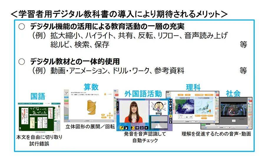 日本拟24年度全面引入电子教科书 教育